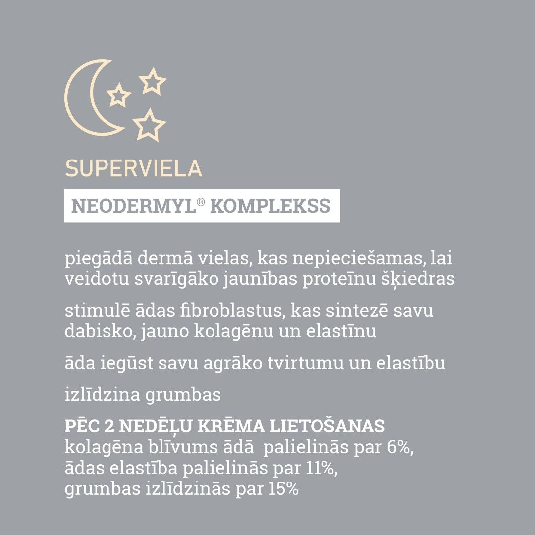 Pretnovecošanās nakts krēms (Supreme anti-age night cream), 50ml