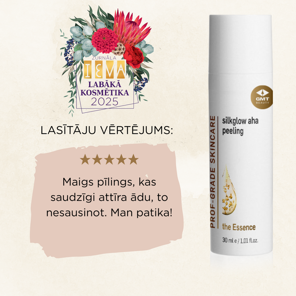 SilkGlow mitrinošs AHA pīlings (SilkGlow AHA peeling), 30ml