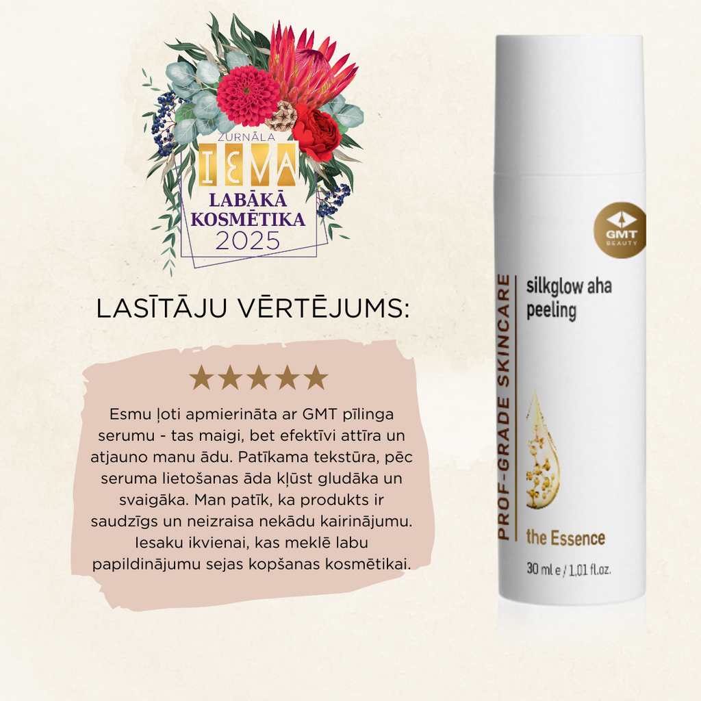 SilkGlow mitrinošs AHA pīlings (SilkGlow AHA peeling), 30ml