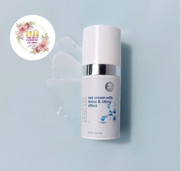 Acu krēms ar jūras kolagēnu un liftinga efektu (Collagen eye cream with lifting effect), 15ml