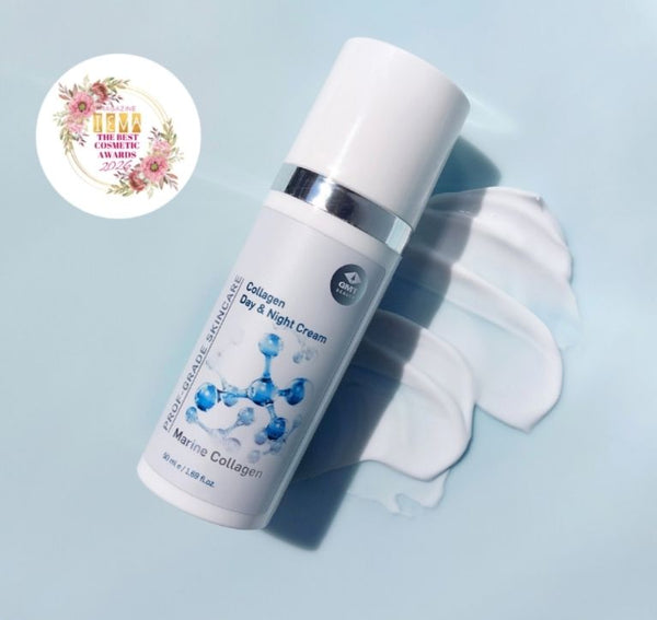 Kolagēna dienas un nakts sejas krēms (Collagen day & night cream), 50ml