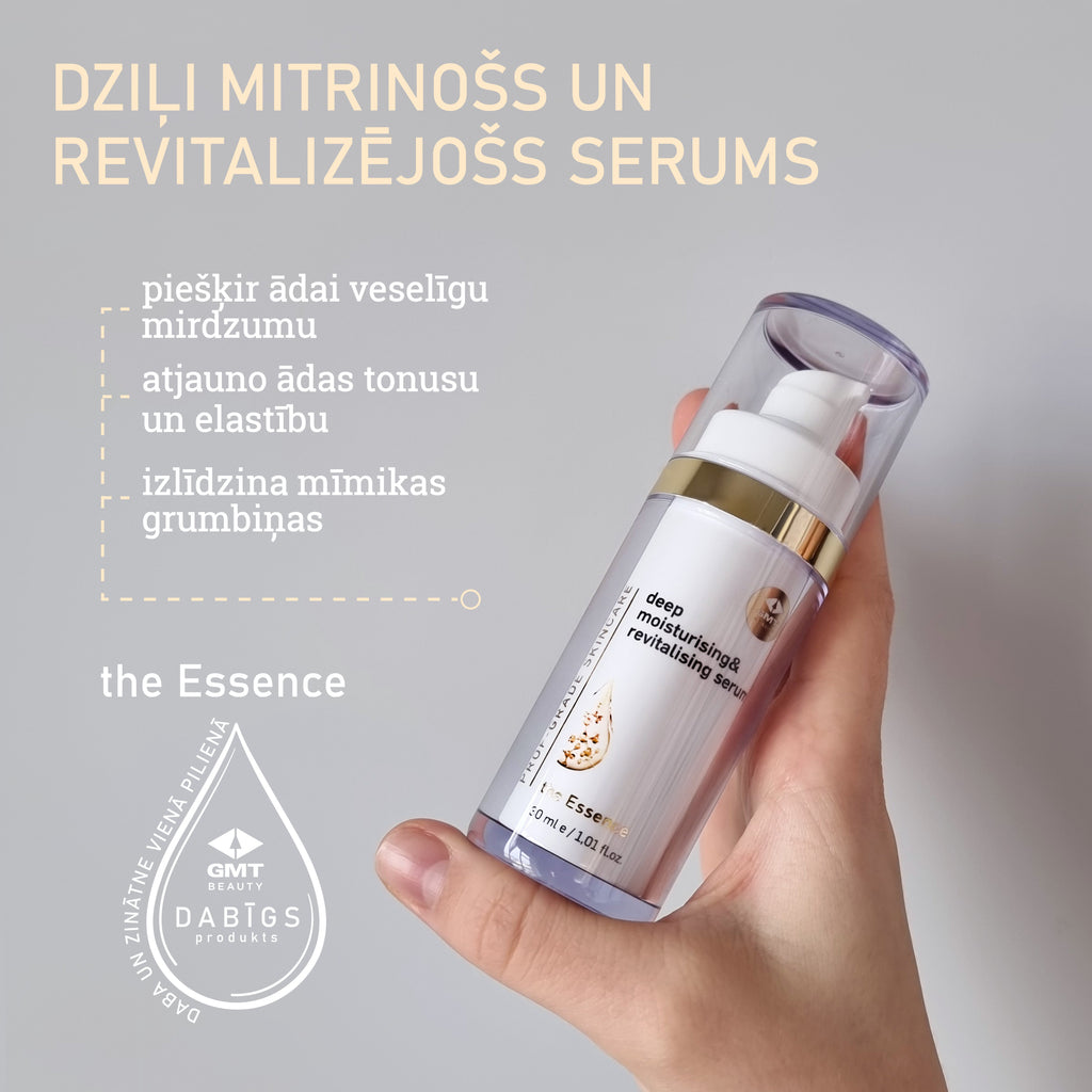Dziļi mitrinošs un revitalizējošs serums (Deep moisturising & revitalizing serum), 30ml