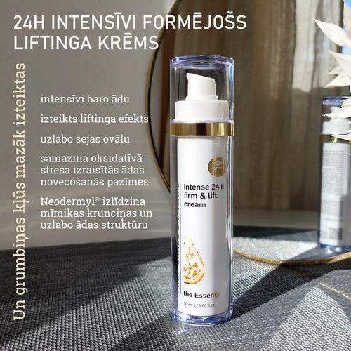 24h intensīvi formējošs liftinga sejas krēms (Intense 24h firm & lift cream), 50ml