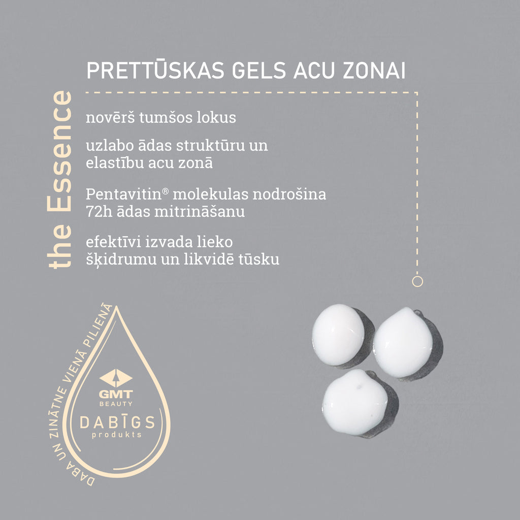 Prettūskas gels acu zonai (Anti eye-bags gel), 15ml
