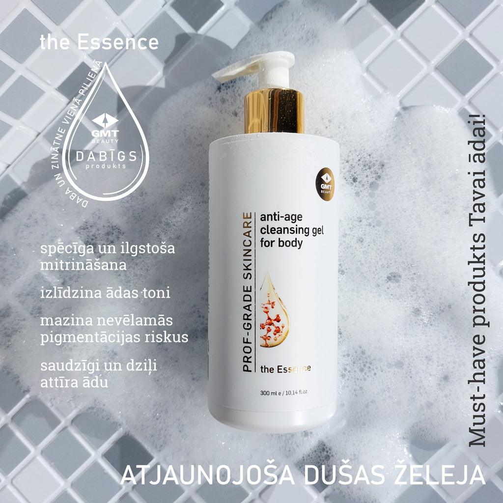Atjaunojoša dušas želeja (Anti-age cleansing gel for body), 300ml