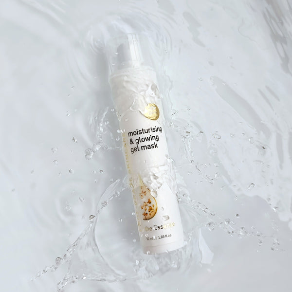 Gela maska mitrināšanai un mirdzumam (Moisturising & glowing gel mask), 50ml